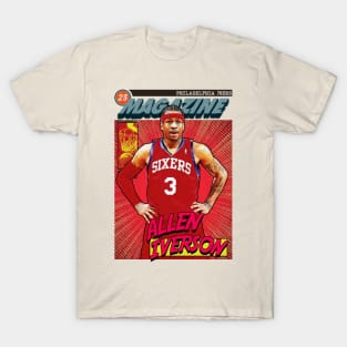 Allen Iverson - Comics Magazine Retro T-Shirt